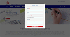 Desktop Screenshot of khannanfinance.com